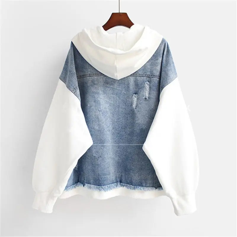 Ивана - Дънкова Hoodie Яке