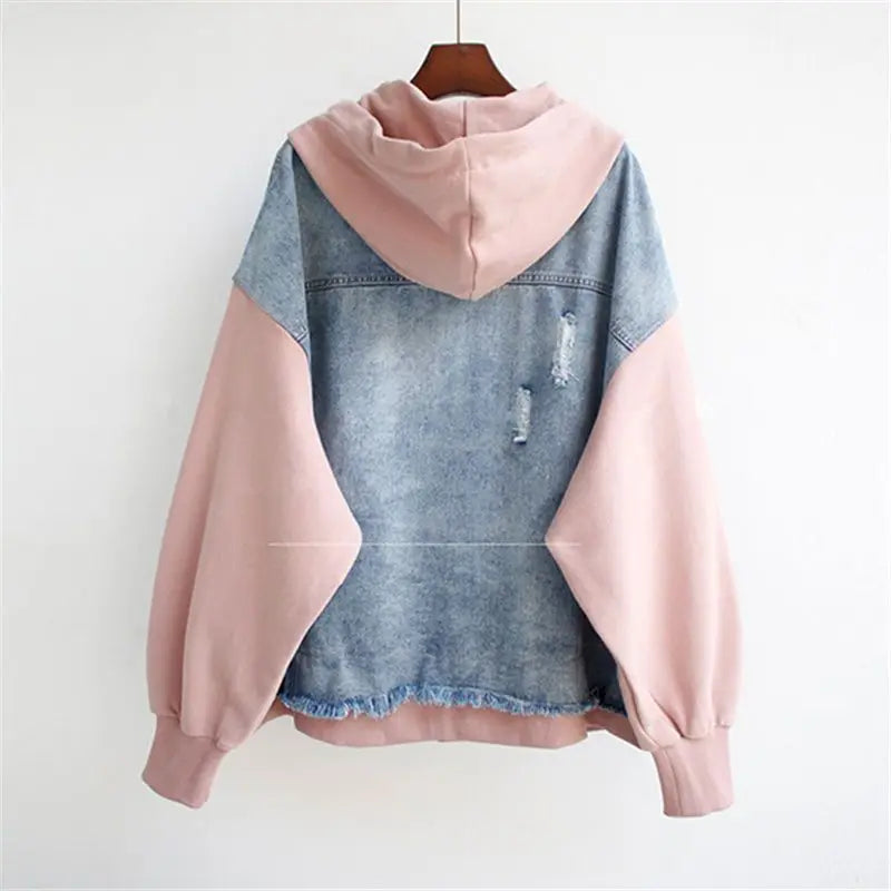 Ивана - Дънкова Hoodie Яке
